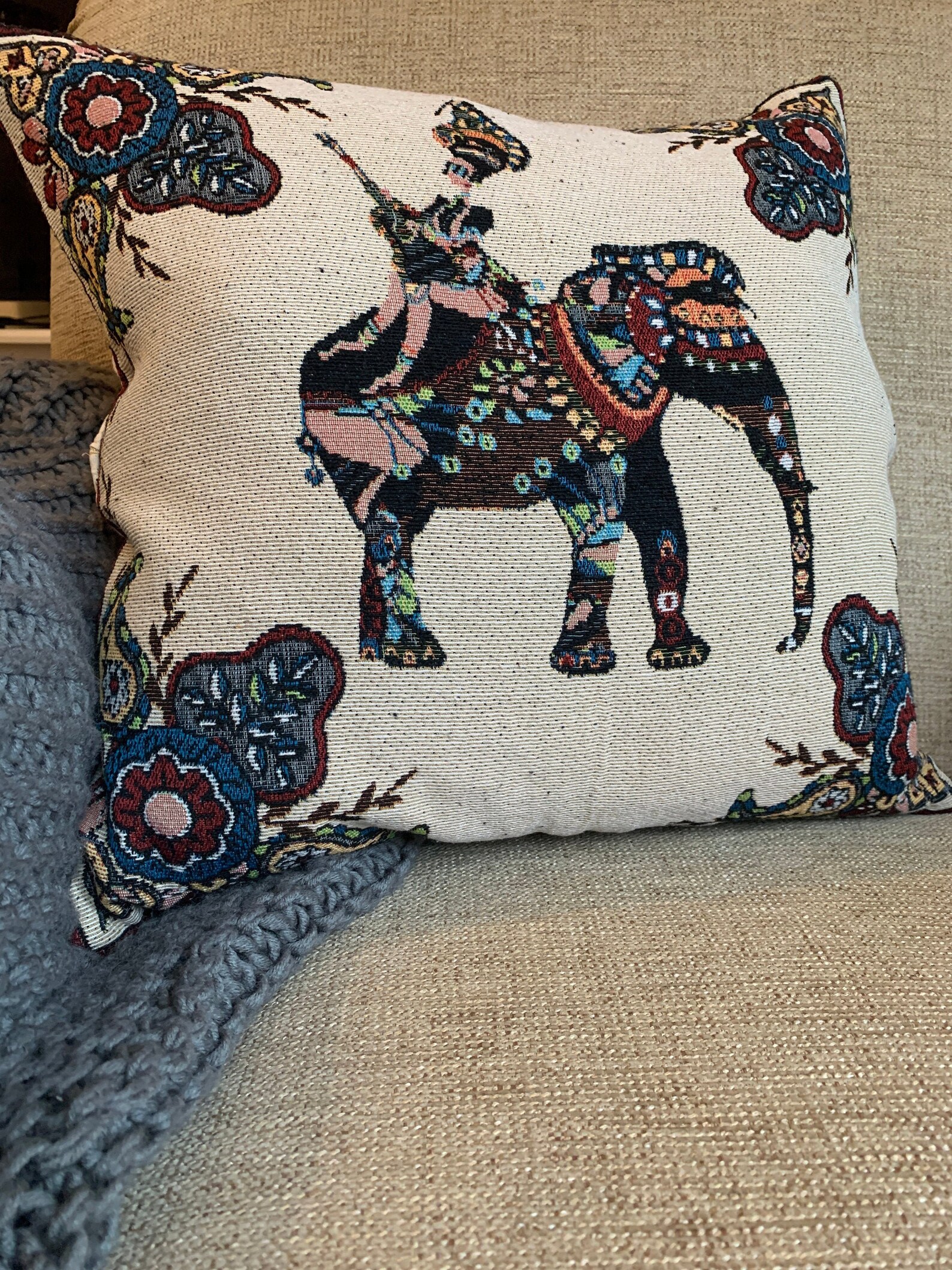 Handmade Cushion Cover Ethically Made in Sri Lanka Etsy