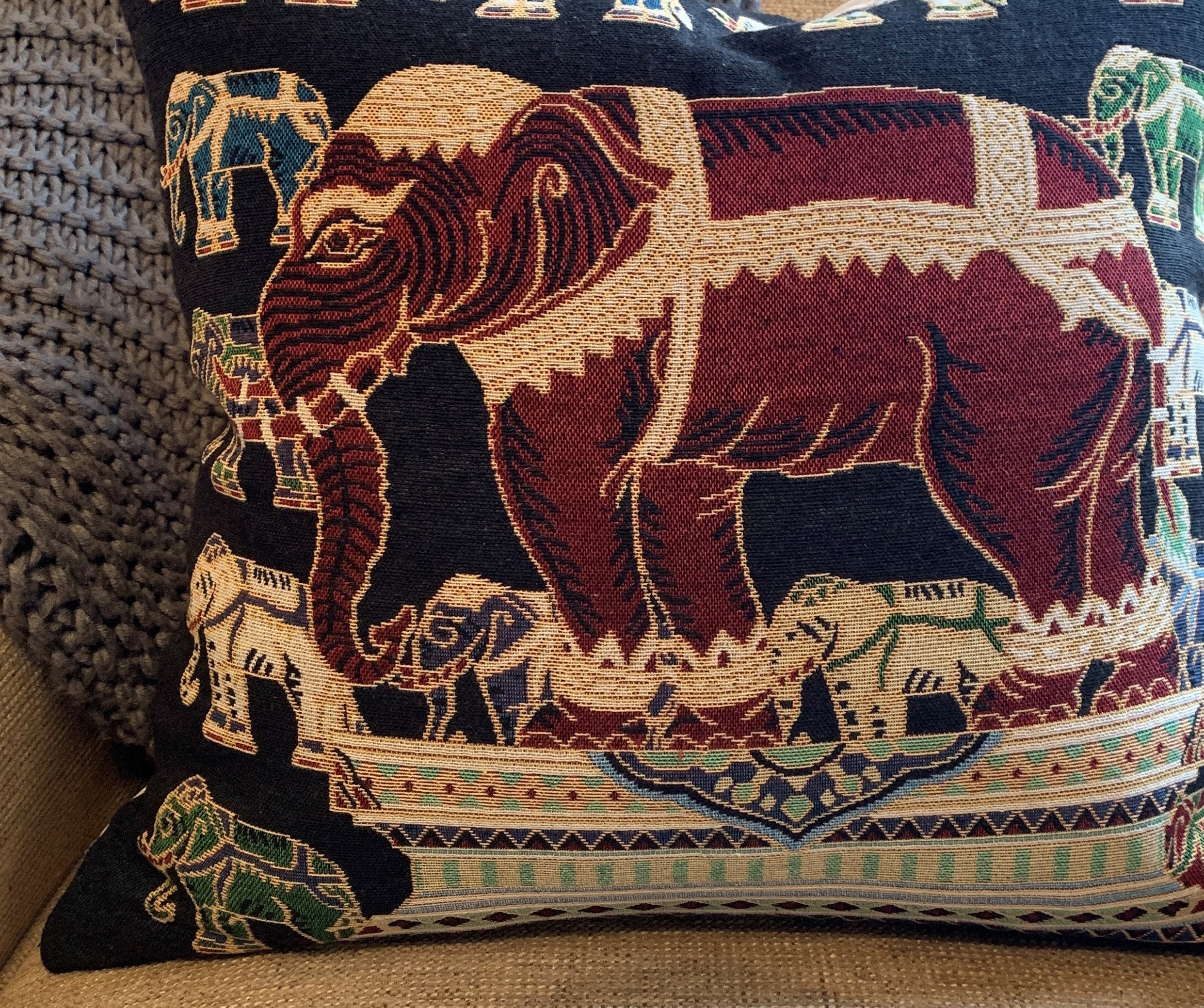 Handmade Cushion Cover Ethically Made in Sri Lanka Etsy UK