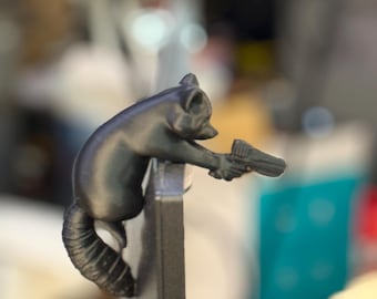 Raccoon Gangster Monitor Buddy