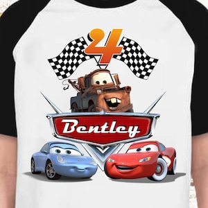 Playeras de rayo mcqueen para cumpleaños shop