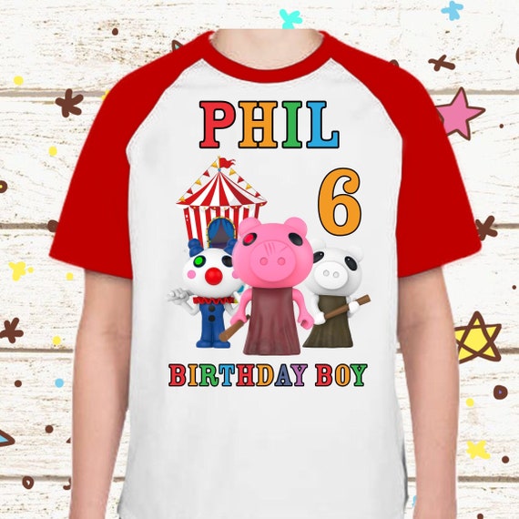 ROBLOX THEME GIRLS PERSONALISED BIRTHDAY T-SHIRT ANY NAME,NUMBER, FONT  COLOUR