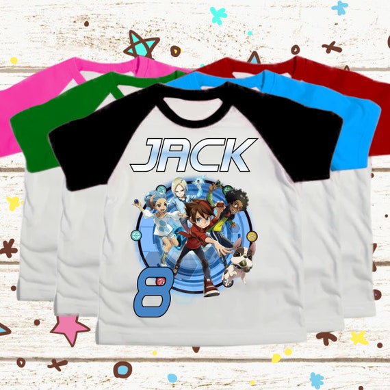 Bakugan Birthday T Shirt Bakugan Birthday Party Theme New - Raglan Short,  3/4, Long Sleeve - Unisex Name and Age Kids Tshirt Family Matching - Etsy  Canada