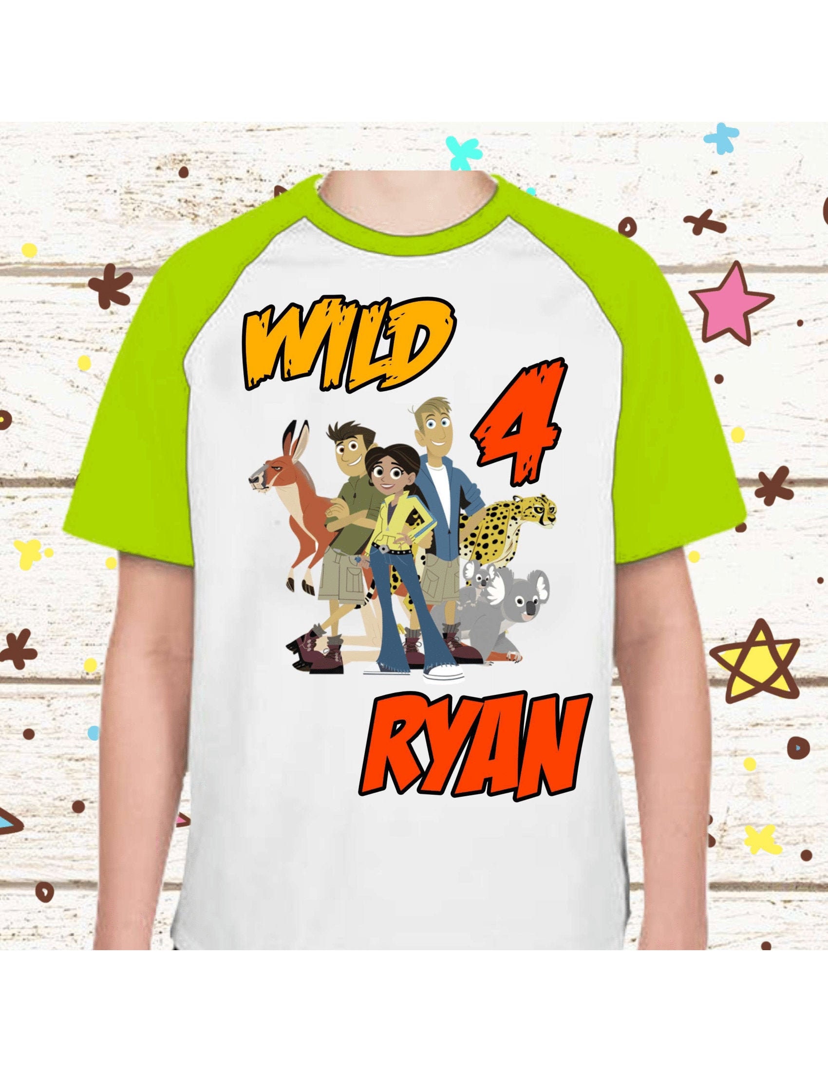 Wild Kratts Birthday Shirt Wild Kratts 