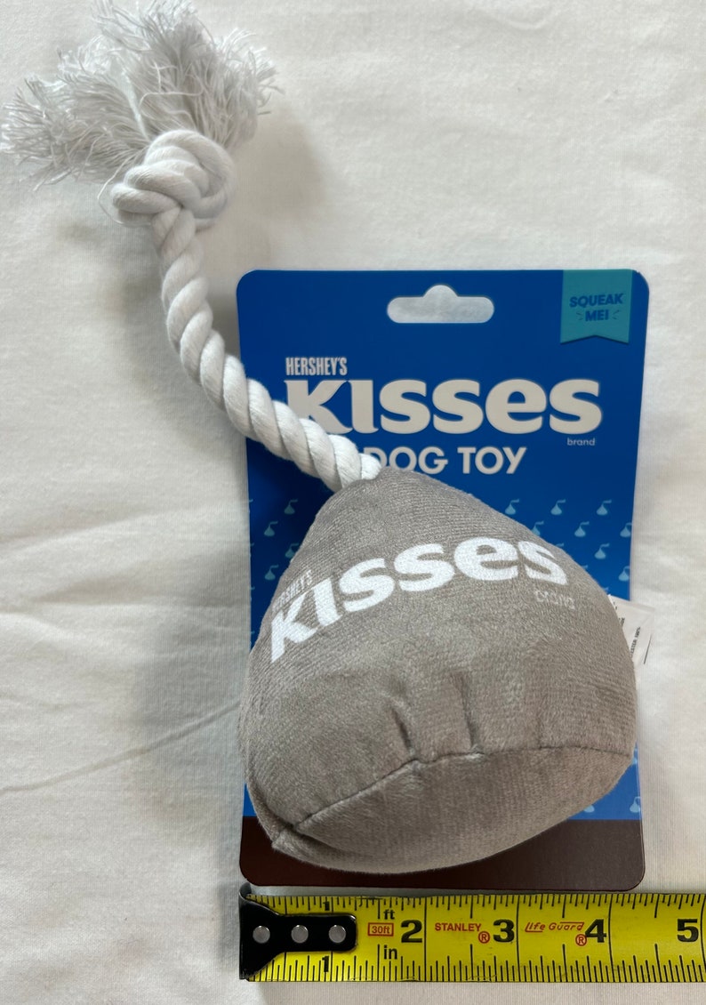 Puppy Dog Plush Chew Toy 4 X 8 Chocolate Candy Theme Hershey's, Reese