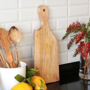 Handmade kitchen décor walnut wood cutting board