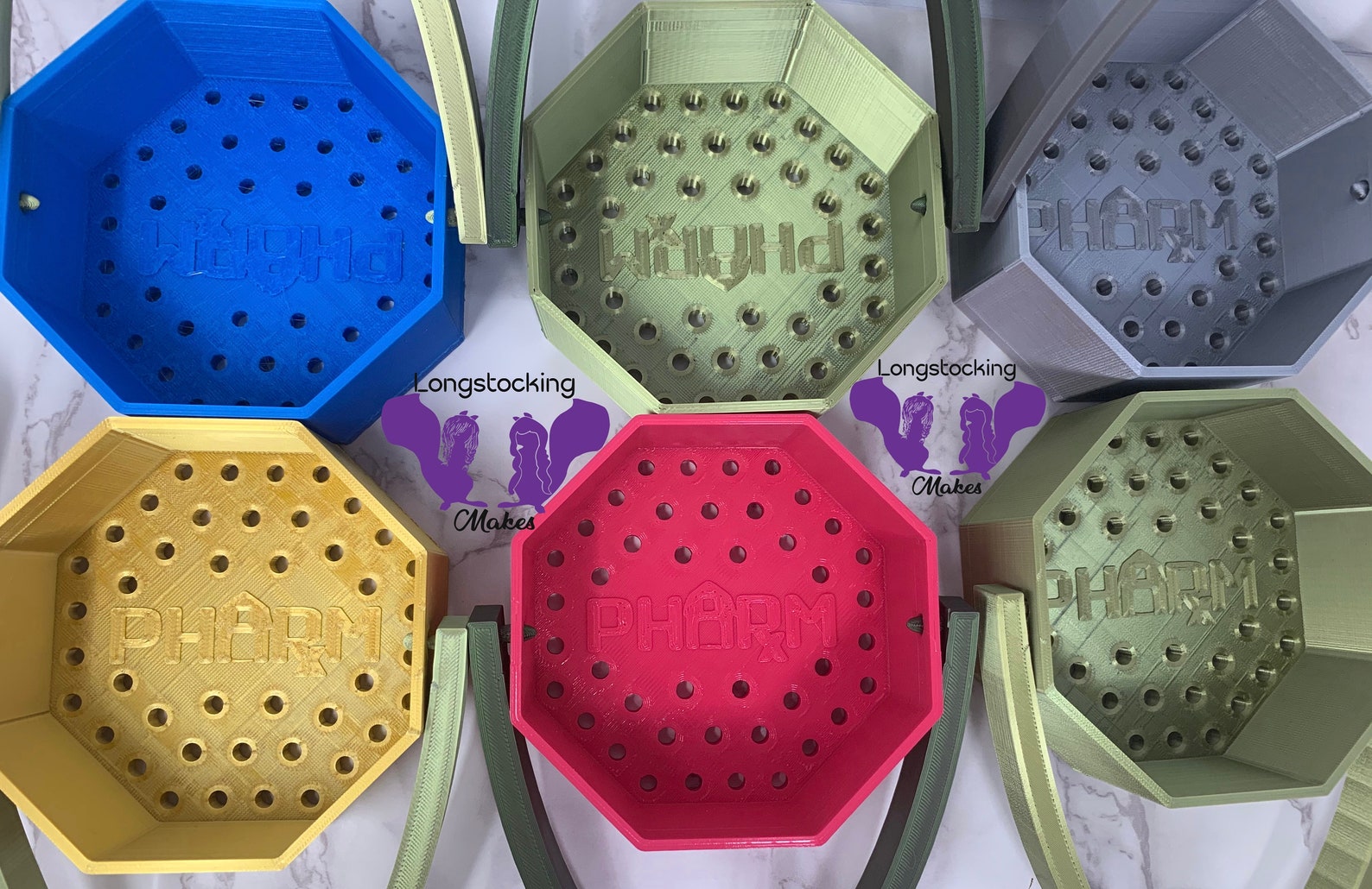 Bubbling Bucket Bath Bomb Holder Bathbomb 3dprinted Etsy