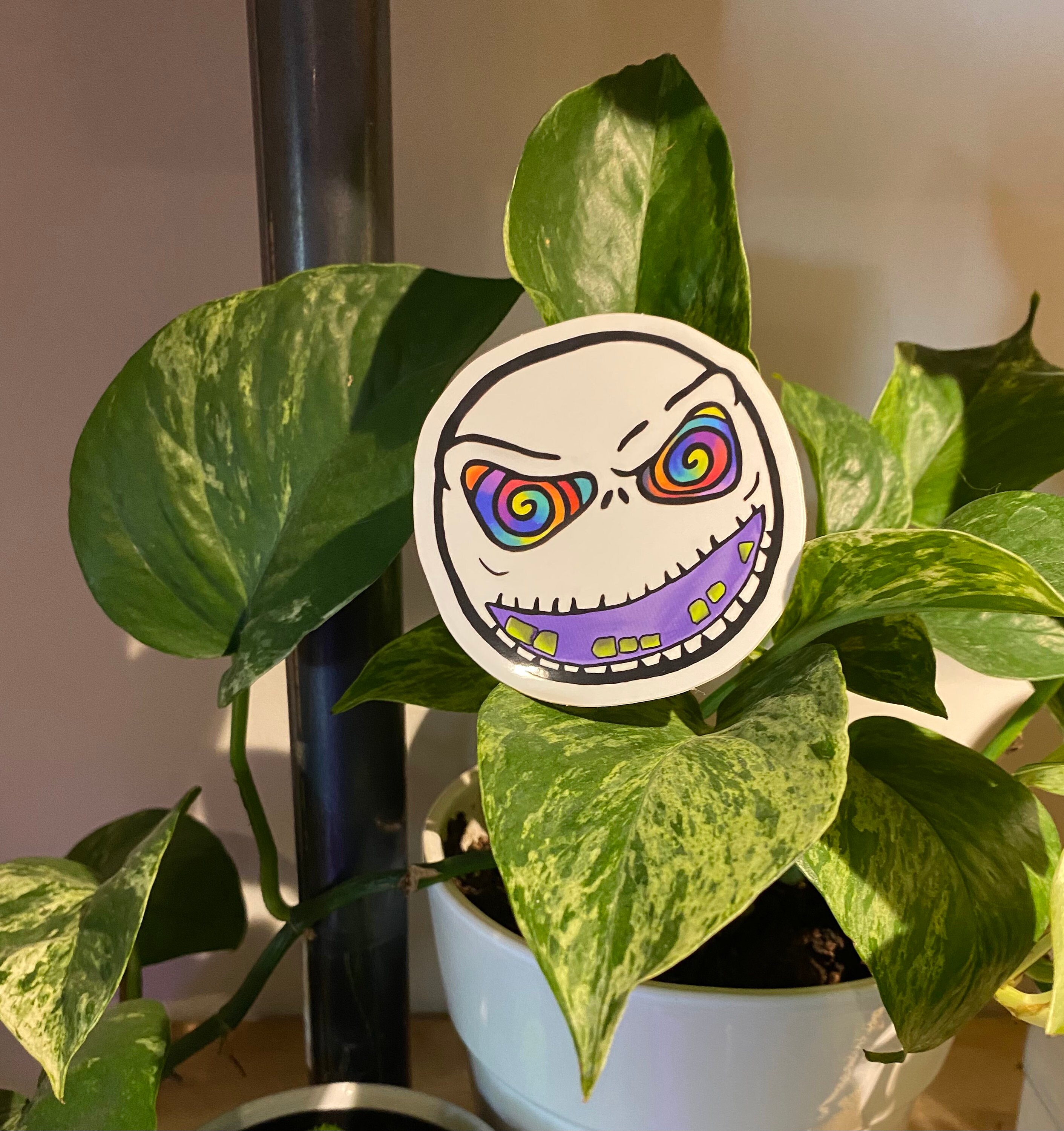 Jack Skellignton Hypnotized Sticker - Etsy
