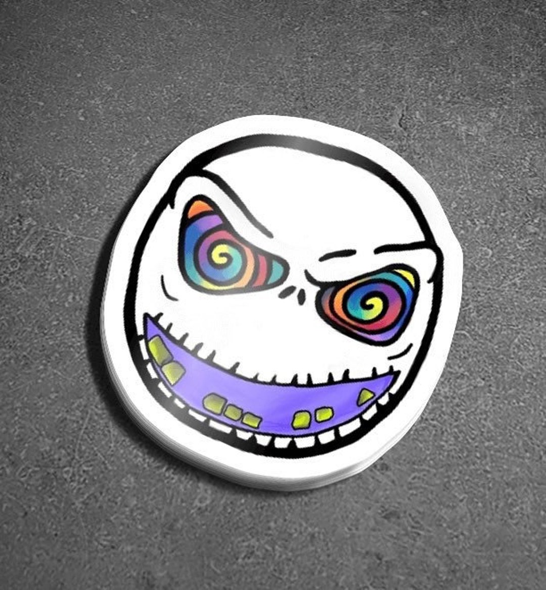 Jack Skellignton Hypnotized Sticker - Etsy
