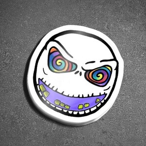 Jack Skellignton Hypnotized Sticker