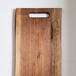 Live Edge Charcuterie Board