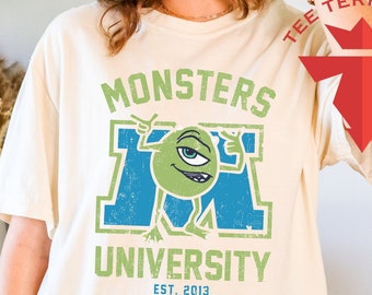 Monsters University Mike Graphic Shirt, Comfort Colors® Disney, Disneyland Shirt, Magic Kingdom Shirt, Disney Lover Gift Shirt, Est. 2013