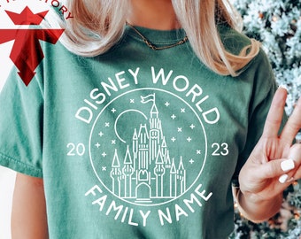 Family Disneyworld Shirt, Comfort Colors Custom Disney Shirt, Disneyworld Shirts Family, Disney Vacation Family Shirt, Family Vacation Tee