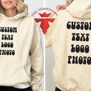 Custom Design Hoodie Sweatshirt, Create Your Own Pullover Hoodie, Unisex Sweatshirt, Personalized Sweatshirt, Family Matching Hoodie,