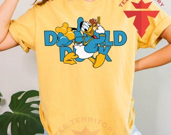 Comfort Colors® Donald Duck Shirt, Girl Trip, Disneyland T-Shirt, Magic Kingdom Tee, Disney Lover Gift Tee, Mickey Friends, Family Trip