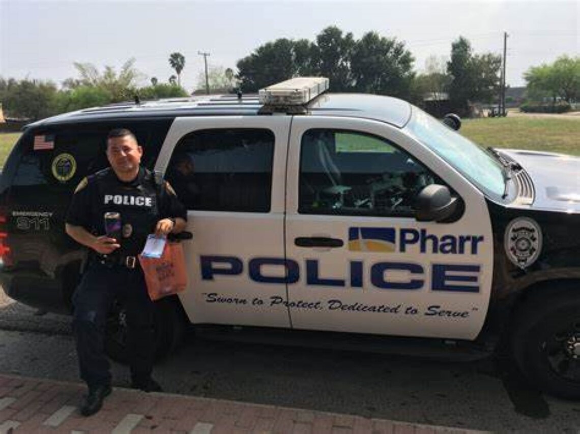 Pharr Texas Police Departmentfull size full color shoulder Etsy