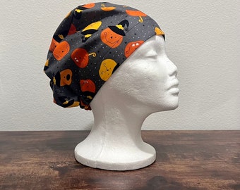 Halloween Pumpkin Euro Scrub Cap