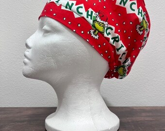 Czapka chirurgiczna Euro Grinch Red