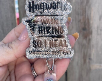 Wizard Badge Reel| Magic Badge Reel| Retractable Badge Reel| ID Badge Holder| Nurse Badge Reel|