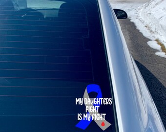 Type One Diabetes Decal| Car Decal| Awareness Decal| Son| Daughter| T1D Awareness| Vehicle Decal|
