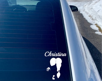Butt Print Decal| Ass Decal| Body Print Bumper Sticker| Personalized Gifts| Vinyl Sticker| Gag Gift| Gift for him| Gift for her|