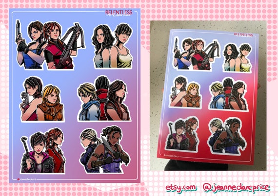 Resident Evil Ada Wong - Resident Evil - Sticker