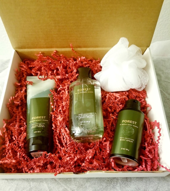 Bath & Body Works Men's Forest 4 piece Set Etsy
