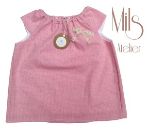 Bib Bonnet Beguin Ruffled Collar And Baby Gift Box By Milsatelier