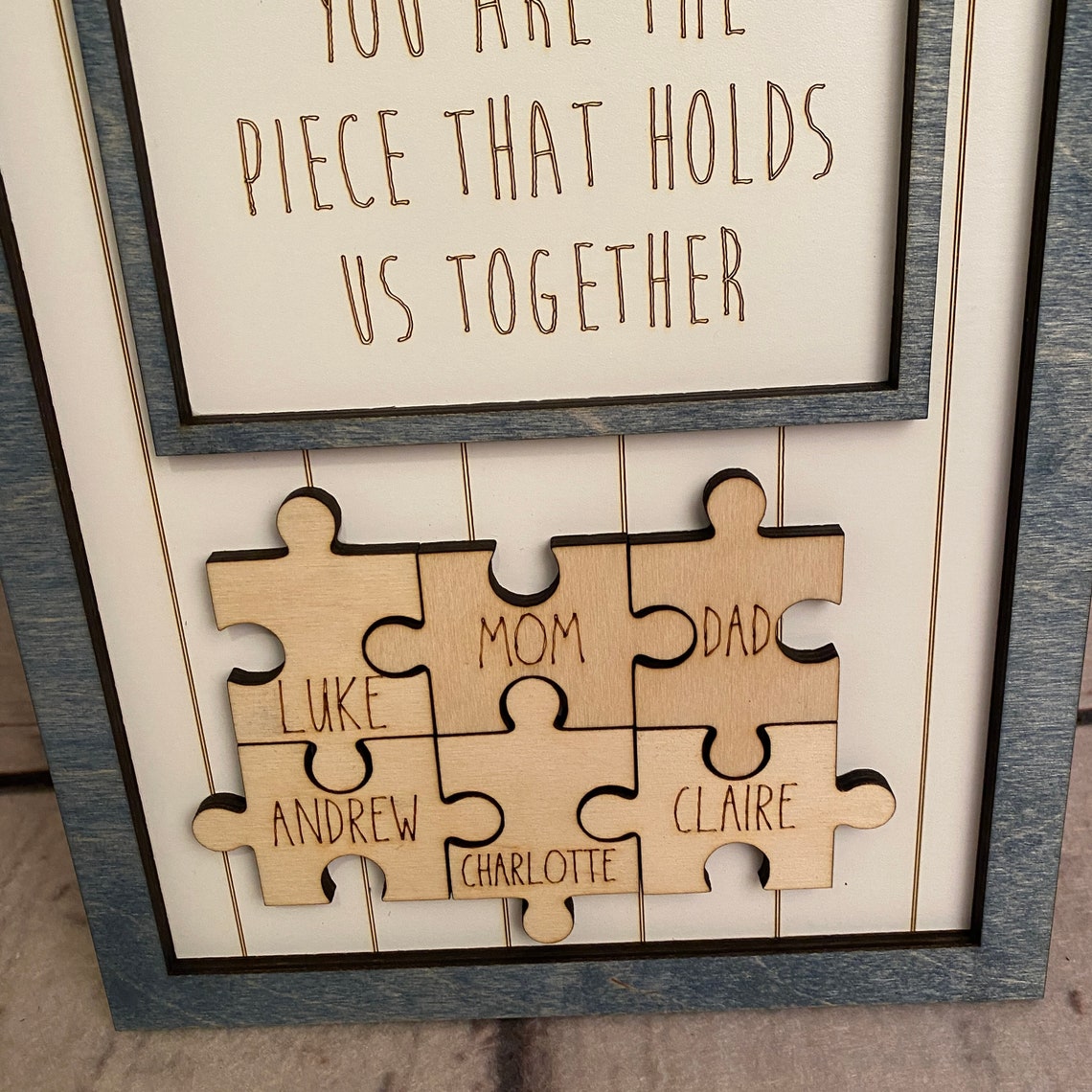 Mother's Day Puzzle Sign Mother's Day Gift | Etsy