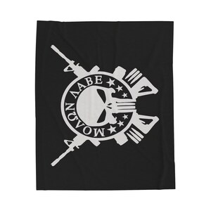 Molon Labe Punisher - Plush Blanket