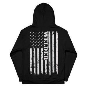 Blue Collar Series: American Welder 4 - Unisex Hoodie