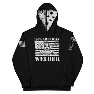 Blue Collar Series: American Welder 2 - Unisex Hoodie