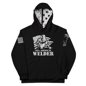 Blue Collar Series: American Welder - Unisex Hoodie