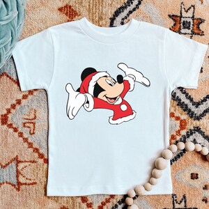 Disney Christmas, Mickey Christmas, Toddler Christmas Shirt, Disneyland Shirt