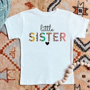 Little Sister Tee, Little Sister Onesie, Sister Tee, Little Sis