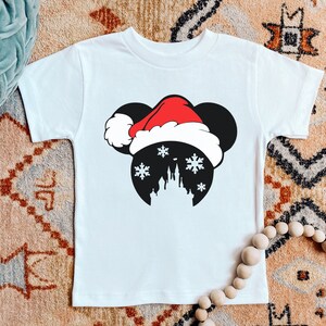 Disney Christmas, Mickey Christmas, Toddler Christmas Shirt, Disneyland Shirt