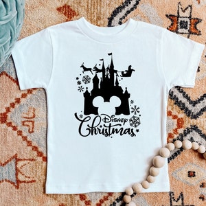 Disney Christmas, Mickey Christmas, Toddler Christmas Shirt, Disneyland Shirt