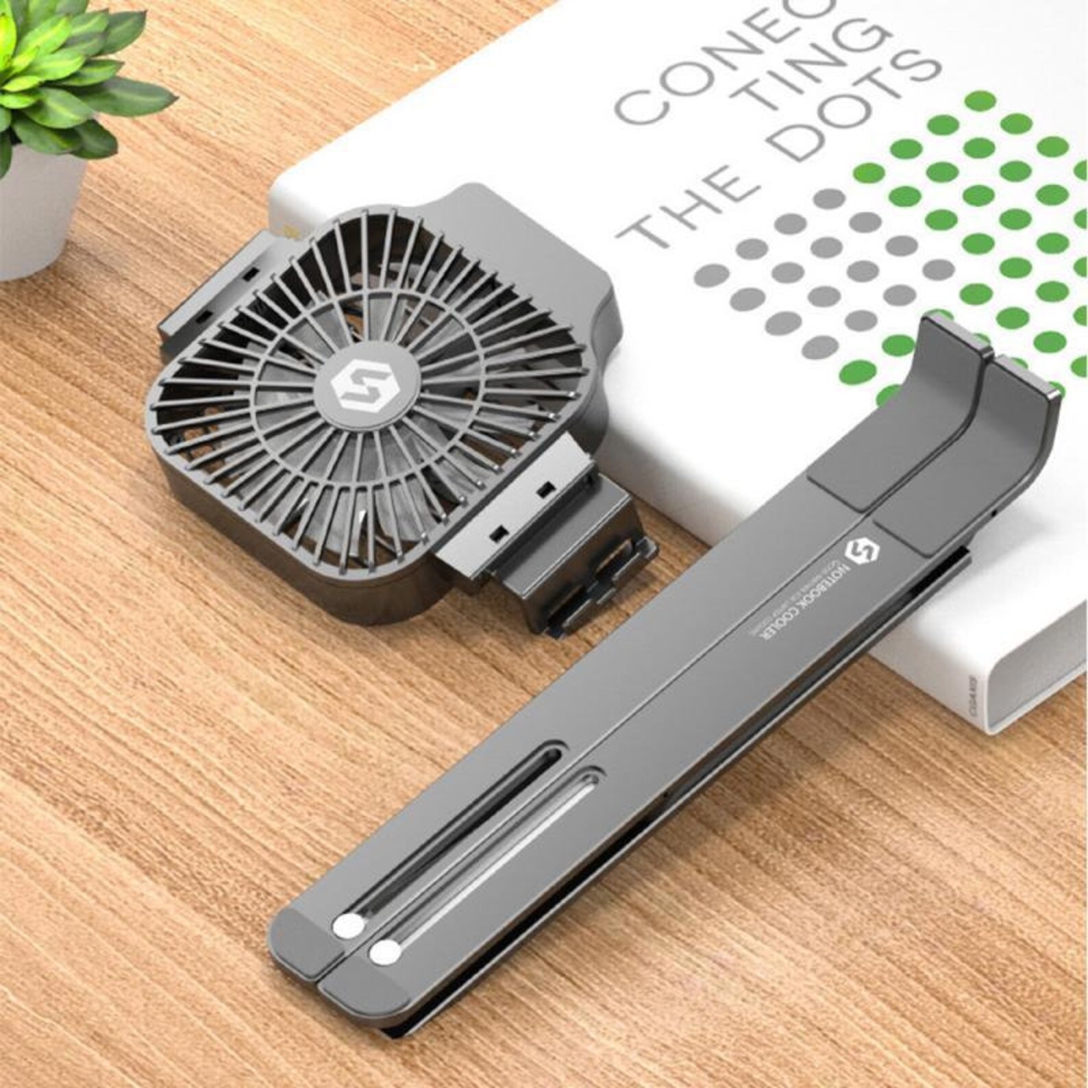 Laptop Stand with Cooling Fan Etsy