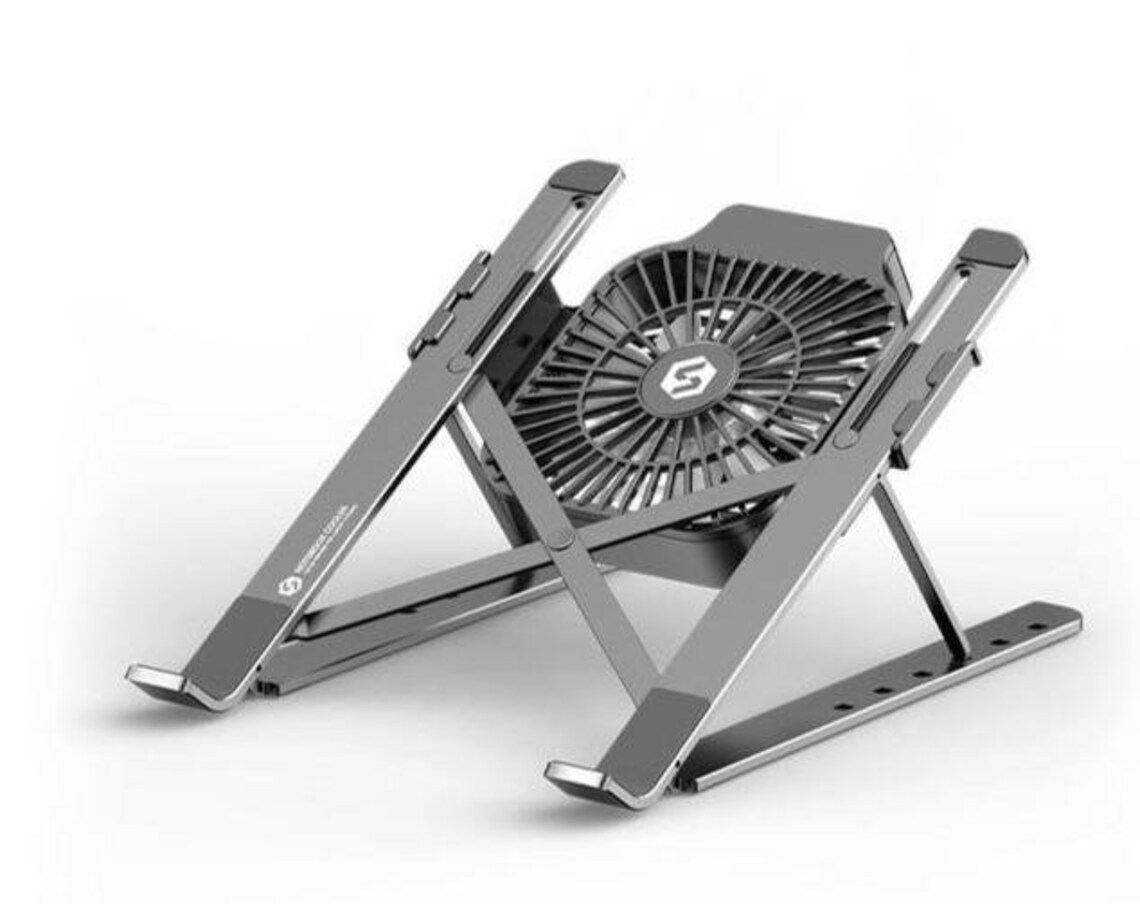 Laptop Stand with Cooling Fan Etsy