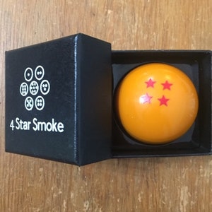 Dragon Balls DBZ Spice Grinder/ 3 Piece Grinder by 4 Star Smoke with black gift box