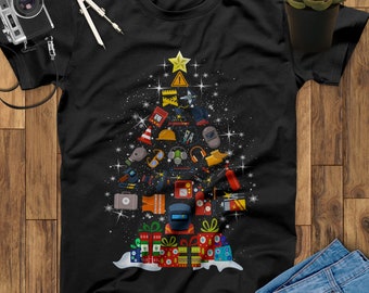 Merry Christmas Tree Welder Tools Welder T Shirt, Welder Gifts, Gifts for Welders Funny Welder Gift Welder Art, Welding Shirt