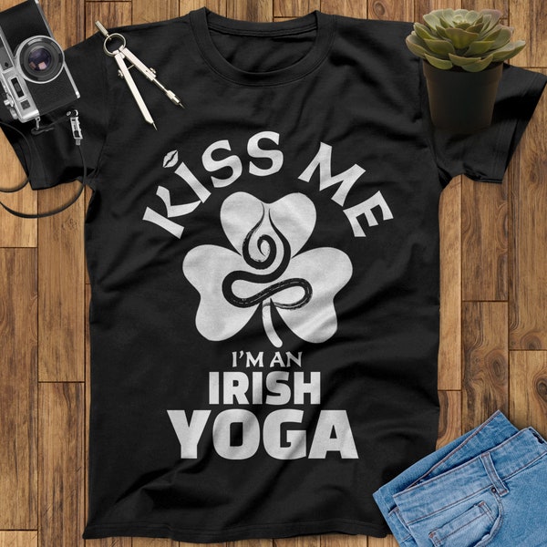 Irish Yoga T Shirt Etsy