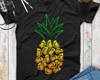 Pineapple Funny Beer T Shirt, Beer Gifts, Beer Lovers, Funny Drinking Shirt, Beer Shirt Women Men