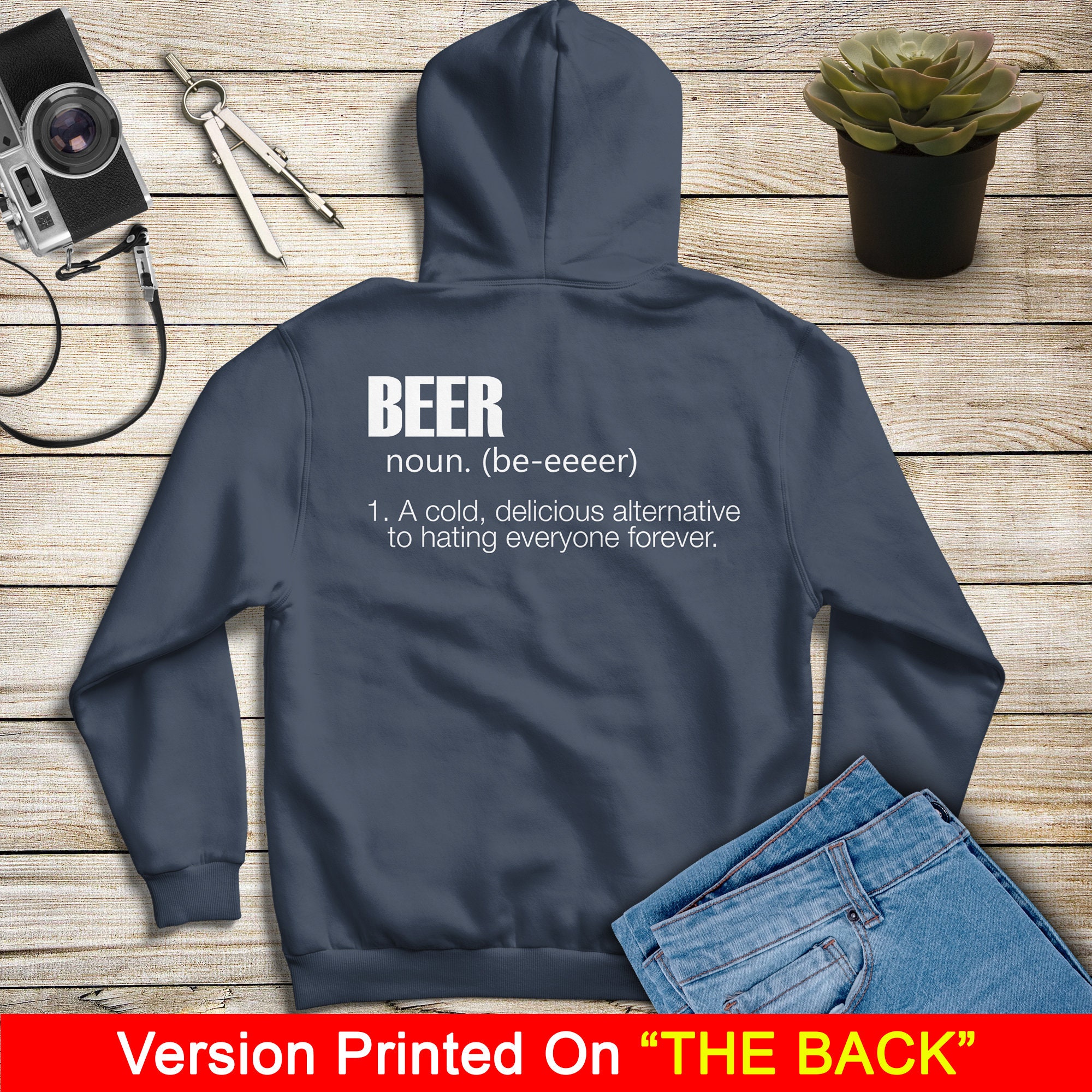 Beer Noun A Cold Delicious Alternative To Hating Everyone Etsy