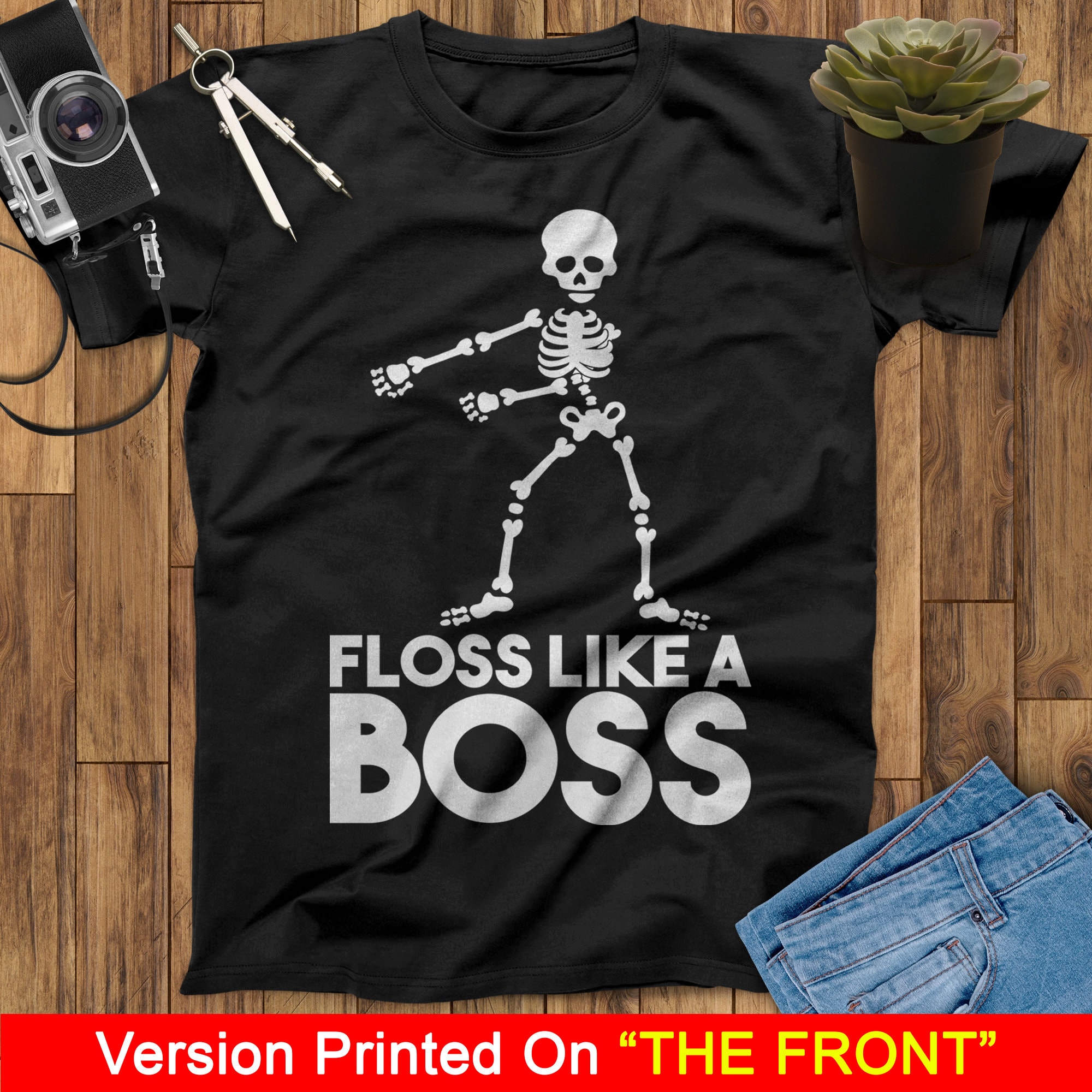 Floss Dance Skeleton Shirt | Cute Floss Human Skeleton Gift Floss Dance Skeleton Shirt | Cute Floss Human Skeleton Gift
