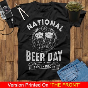 National Beer Day Funny Beer T Shirt For Craft Beer Lovers, Drinking Beer Shirt, Funny Beer Shirt For Men Women Dad Grandpa Craft Beer