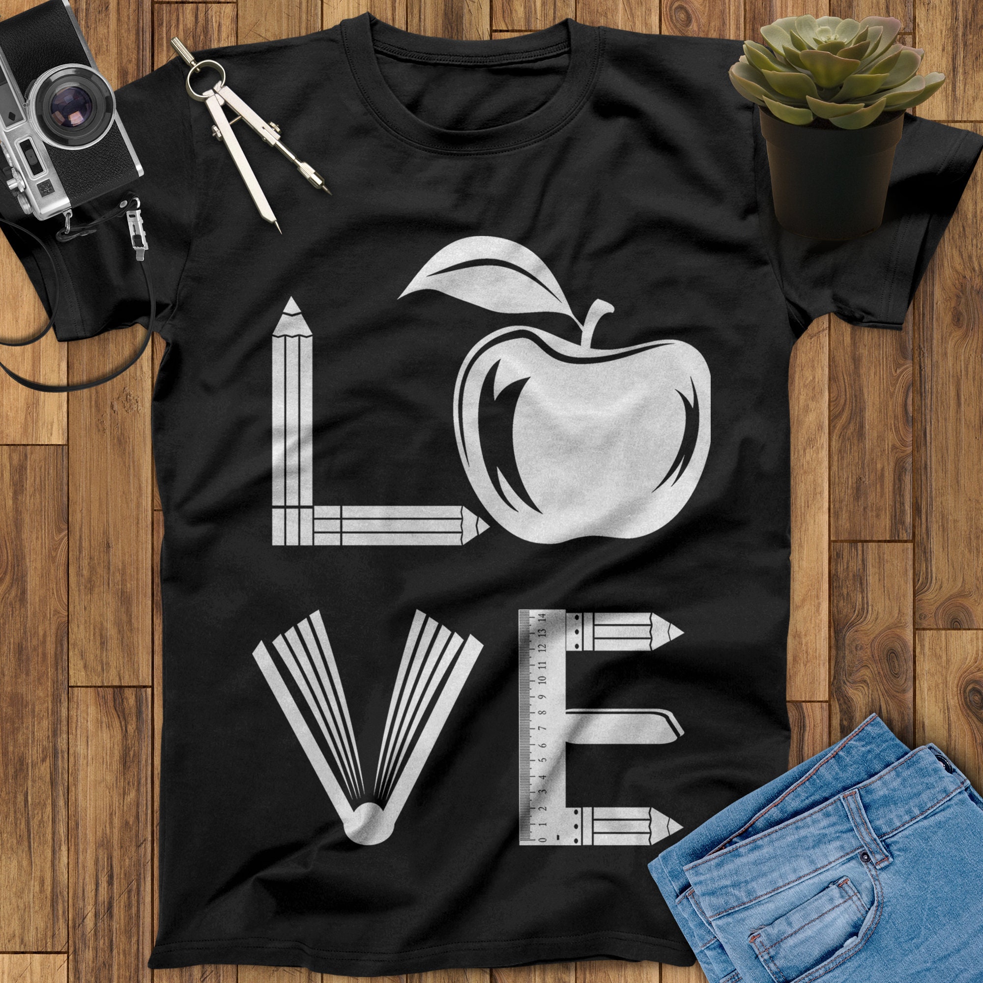 Love Teacher Shirt, Teacher Appreciation Gift, Back To School Shirt, End Of Year Teacher Gift, Teaching Shirts, Gifts For Teachers