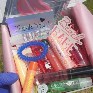 Mystery Lip Gloss Scoop, Lip Gloss Gift Box, Assorted Glosses, Lip Balm, Glossy Bundle, Birthday Gloss Bundle, Mystery Lip Glosses, Lip Care