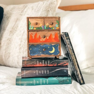 Archeron Dresser | ACOTAR Inspired | Archeron Sisters Jewelry Box