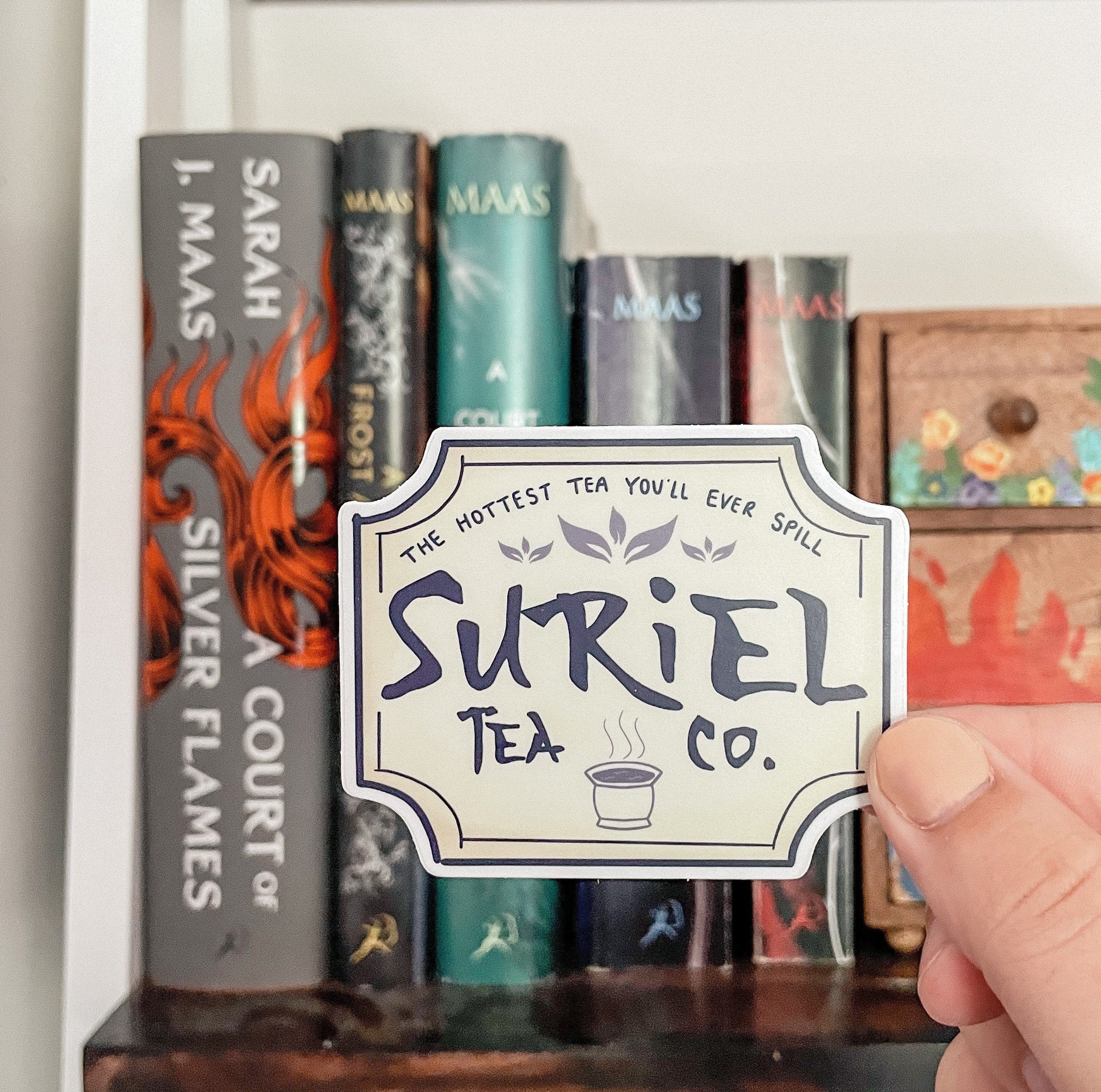 Suriel Tea Co. Sticker | ACOTAR Inspired | The Suriel, A Court of Thorns and Roses Sticker