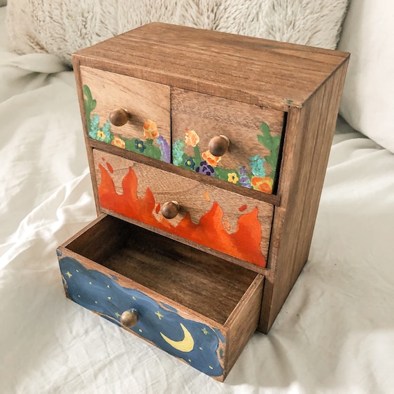 acotar dresser Archeron Dresser | ACOTAR Inspired | Archeron Sisters Jewelry Box